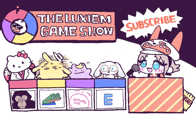 GAME SHOWを見ました面白かったーありがとう!#luxiem 