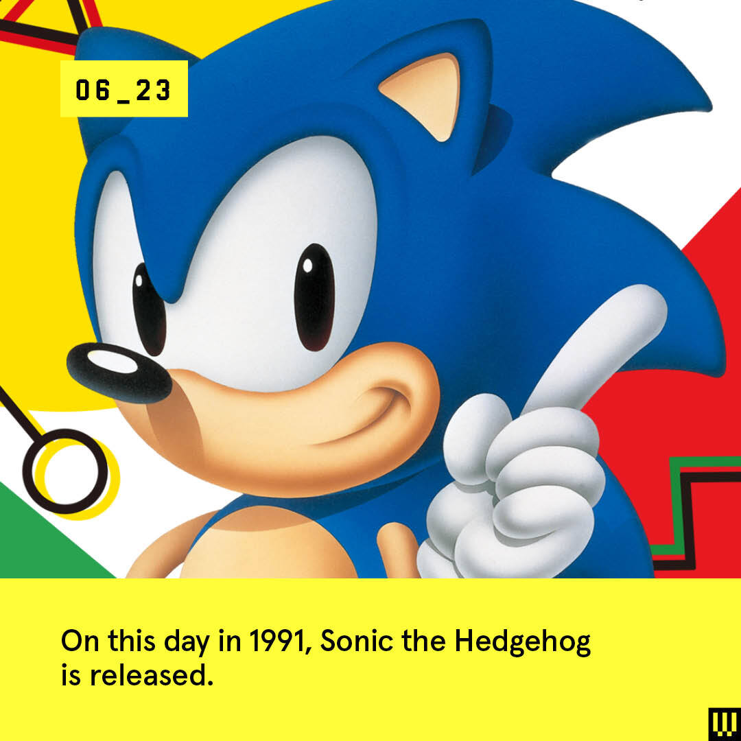 Sonic The Hedgehog, classic 1991