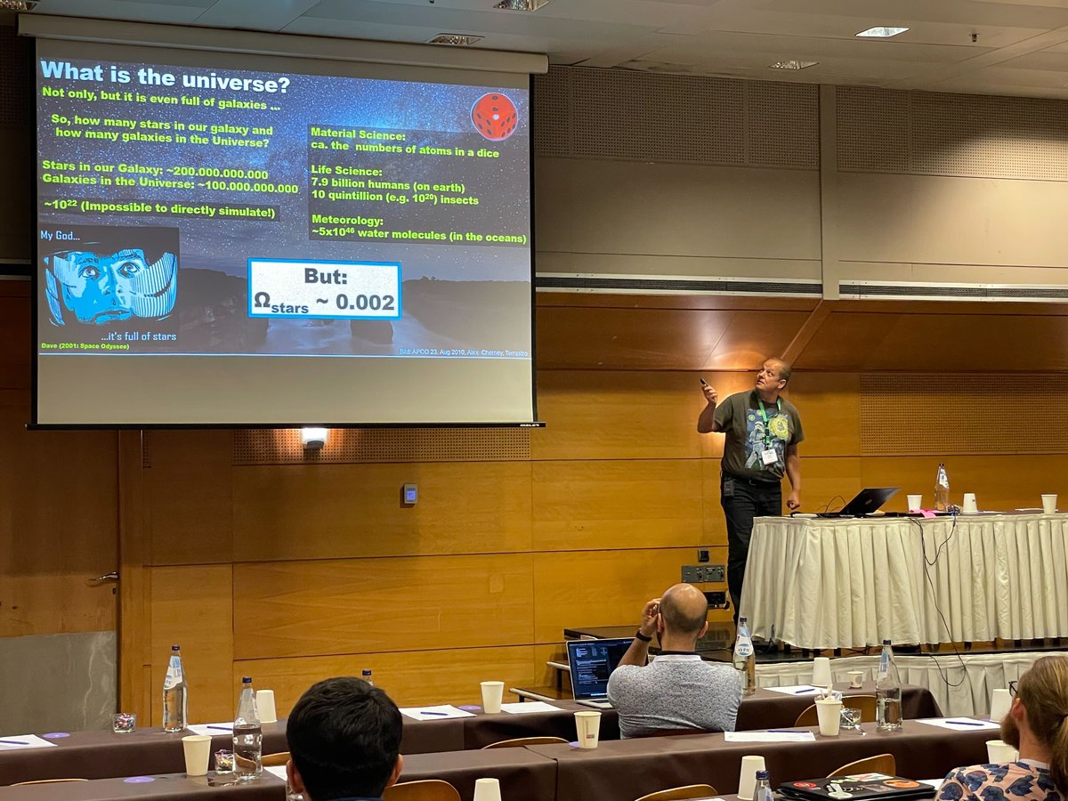 grnet_gr's tweet photo. #Live from the fifth day of the 12th #IHPCSS in #Athens: participants get acquainted with #BigData Analytics through lectures and hands-on sessions, and learn more about #HPC Challenges in #Bioengineering & #Astrophysics.
Stay tuned: https://t.co/tbTLCZAPU5
#IHPCSSATH #GRNET https://t.co/IzqB1Ns4ah