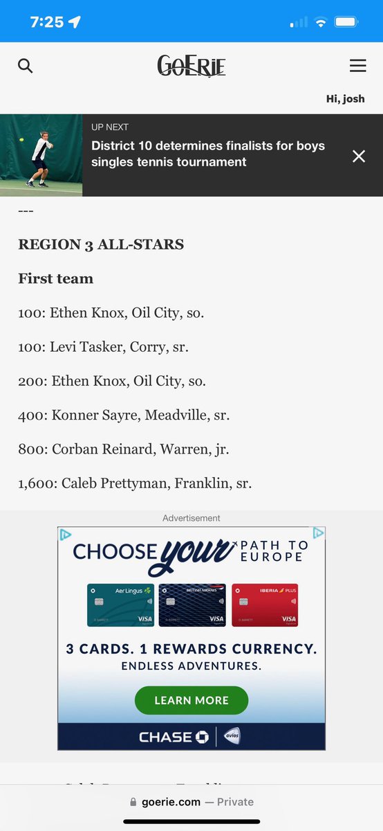 KnoxEthen's tweet photo. Very thankful to have been named 1st team in 100 &amp; 200m dash and 2nd team in 400m!! https://t.co/HSX12uONWF