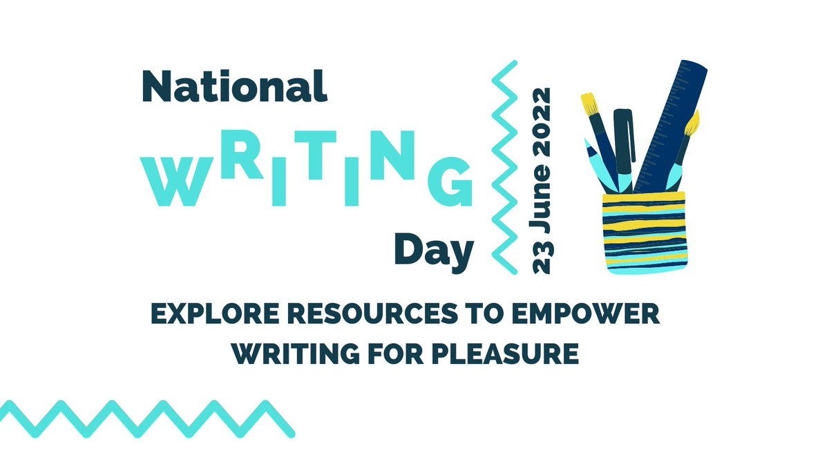 HAPPY NATIONAL WRITING DAY! Join schools and writers nationwide in celebrating the power and
pleasure of #creativewriting. You will find a wealth of resources to get the young people in your life writing over on <a href="/FirstStory/">First Story</a>'s website:

firststory.org.uk/writeday/