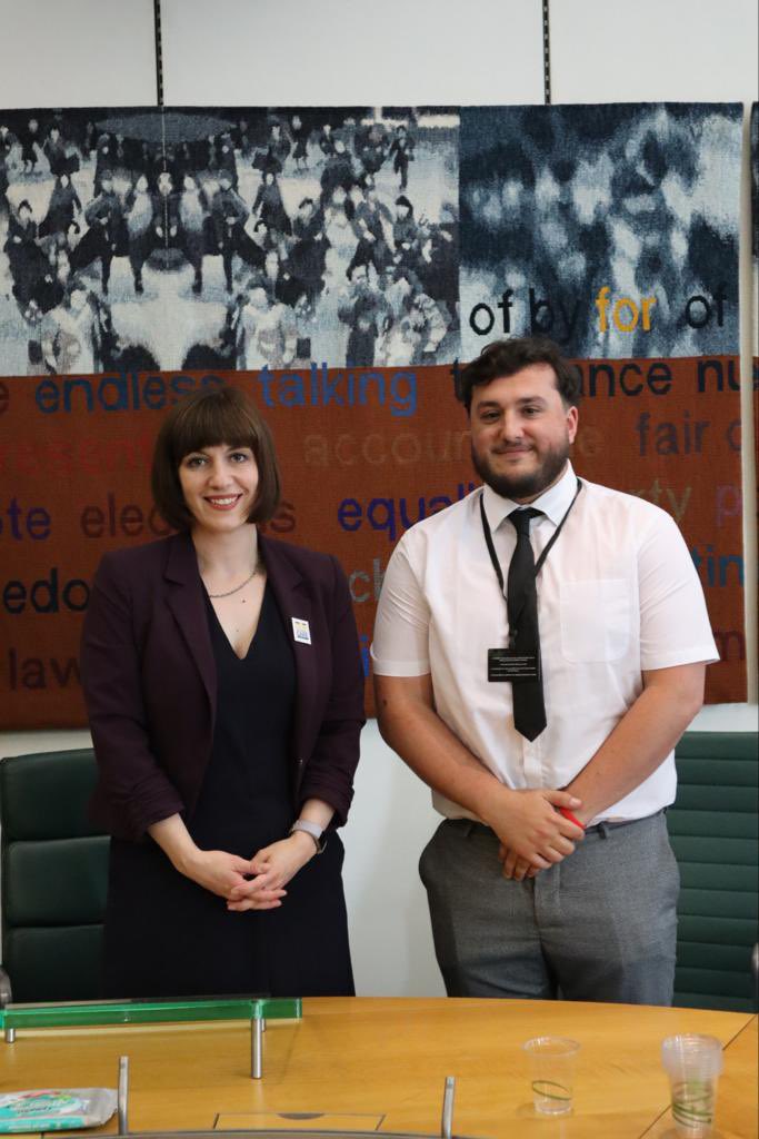 gdowning43's tweet photo. Some really important conversations yesterday with the Shadow Secretary of state for Education as part of #ItsOurCare day of action in parliament about the recent Care Review. Positive change will happen!! @leap_cc @actnforchildren  @reviewCSC https://t.co/WVRzkXxRSw