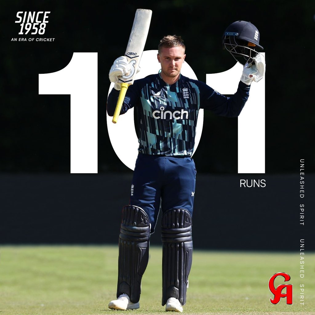 Jason Roy 101* Steered England 🇬🇧
To The Victory 🏆

CA Sports 
An Era of Cricket 

ca-sports.com.pk🇵🇰
ca-sports.co.uk🇬🇧
#jasonroy #englandcricket #cricketengland #jasonroy #jr20 #engvsneitherland #casports #aneraofcricket #notout