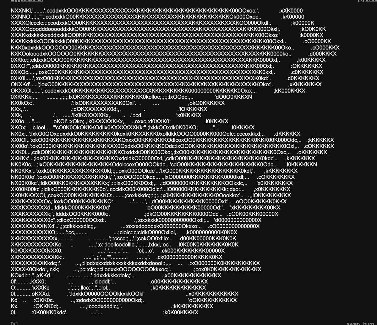 EggsUnknow's tweet photo. Unexisting broken/ascii/criminal #1
https://t.co/RQOoc2VbKk
#AI #asciiart #textedit #typedart https://t.co/gSHKJ1QOfn