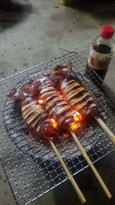イカ焼きのtwitterイラスト検索結果