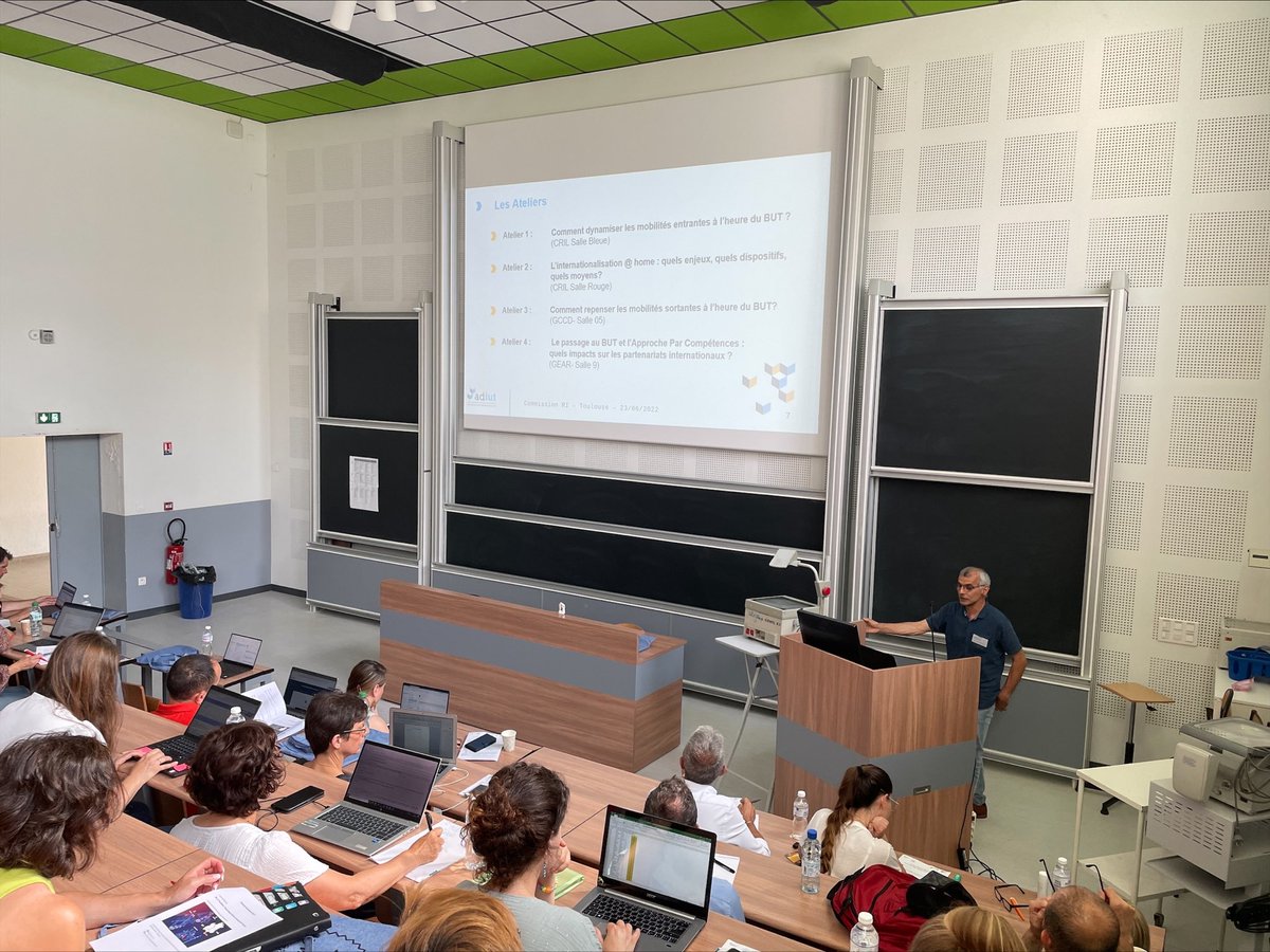 #JournéesRI

Les 23 &amp; 24 juin, l'<a href="/IutToulouse3/">IUT Paul Sabatier</a> accueille les référents RI <a href="/lesIUT/">Les IUT</a> lors les Journées Relations Internationales 🌍

▶️ Deux journées pour discuter du #BUT à l'international