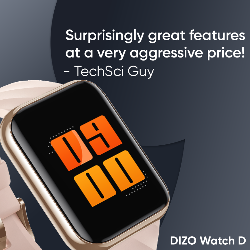 DIZOTech's tweet photo. Here's what Techsciguy , Tech Logic in Telugu and Live Hindustan have to say about what makes #DIZOWatchD a budget-friendly, premium smartwatch⌚

Grab yours at the next sale on 27th June, 12 PM on Flipkart 

🔔 https://t.co/S1vOQ0tDXm

#TimeToGoBig #BiggestDisplay