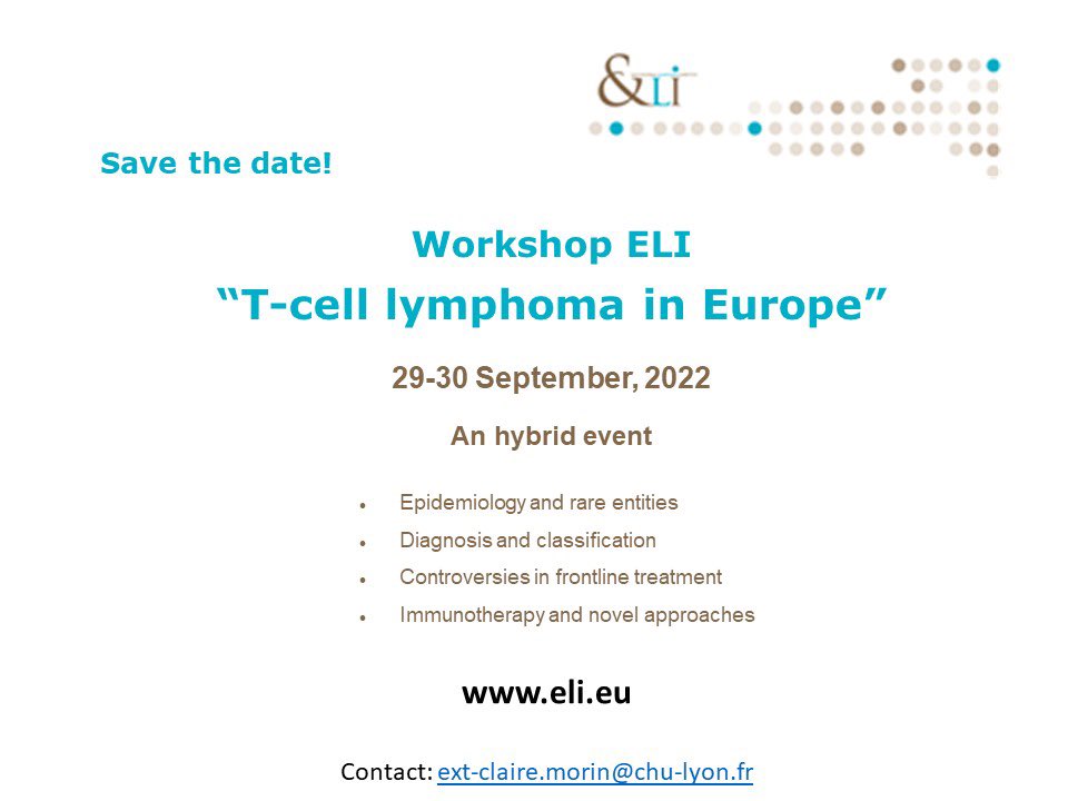 Happy to announce the next ELI workshop!