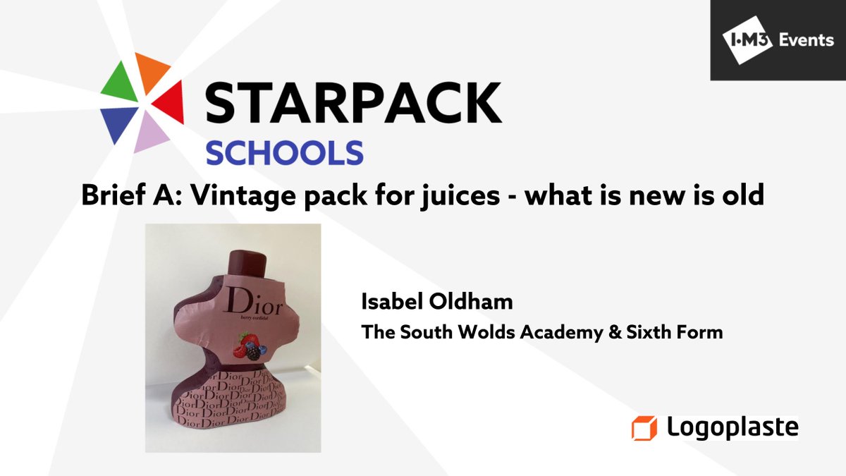 StarpackComp's tweet photo. And the winner of the sponsor prize is Isabel Oldham from @SouthWolds. A great project, well presented and really great stand out appeal.
#Starpack 2022 winner https://t.co/2tBCBrTvqd