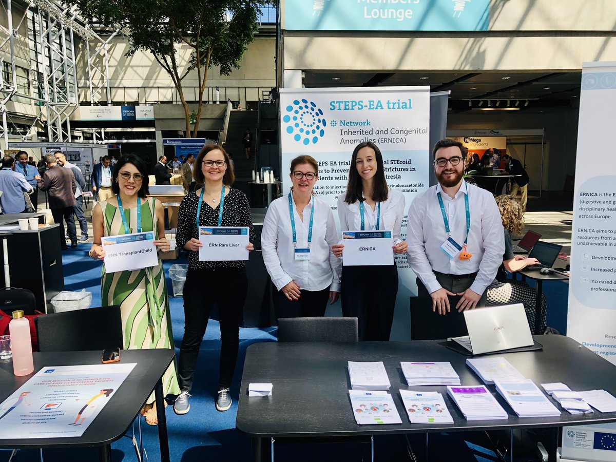 ernica_ern's tweet photo. A great opportunity to meet our fellow ERN colleagues and exchange views and experiences #ERNeu @ESPGHANSociety #ERNICA @TransplantChild @ERN_RARE_LIVER https://t.co/nkkAwMFhEA