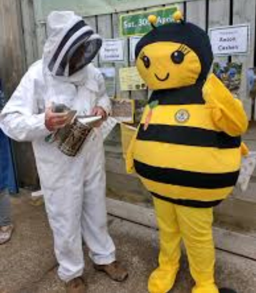 It's National Mascot Day today...we salute our very own Betsy Bee.🐝