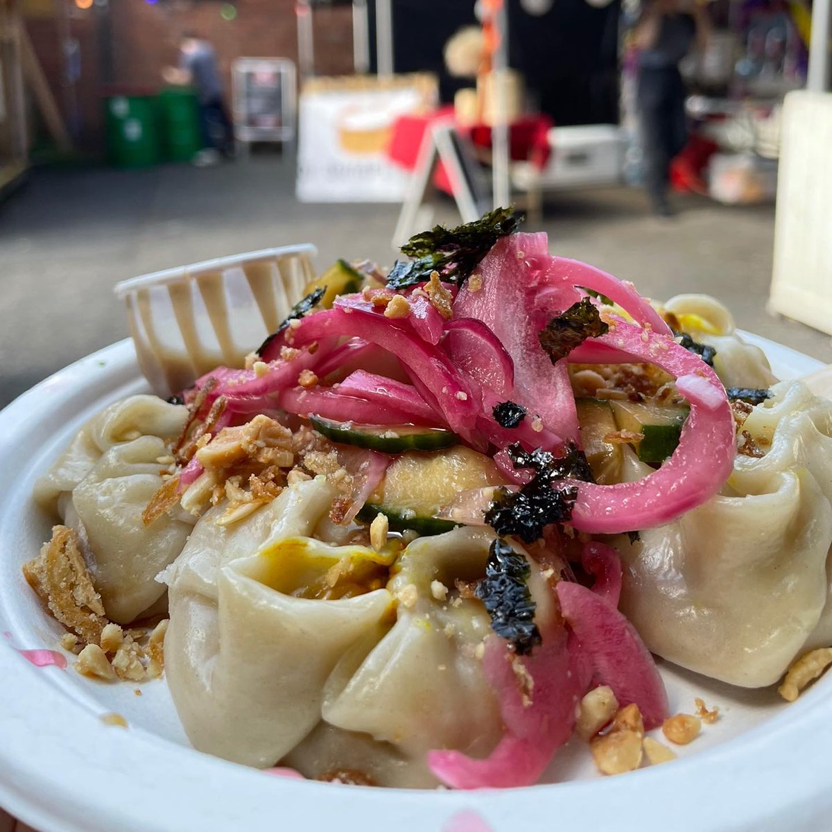 reallockfest's tweet photo. Oi dumplings will be at LockFest!
OI Dumplings are based in Marsden and create authentic and experimental Asian dumplings.
LockFest 8-10th July. Tickets: https://t.co/lqMxJxxIYY
#LockFest #Beer #Music #Food https://t.co/Ccibt4Kx6Y