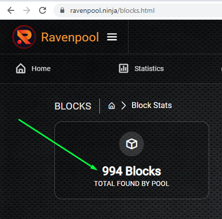 RavenpoolNinja's tweet photo. @Ravencoin
https://t.co/CPc0l49rzq is 6 blocks away from mining our 1,000th block! That's OVER 3,600,000 RVN paid to miners with ZERO mining pool FEES!

So, we are giving away 1,000 RVN coins to whoever solves our 1,000th block on the pool. It could be you!
#RVN #Bitcoin #ETH https://t.co/8tmNpm1SPs