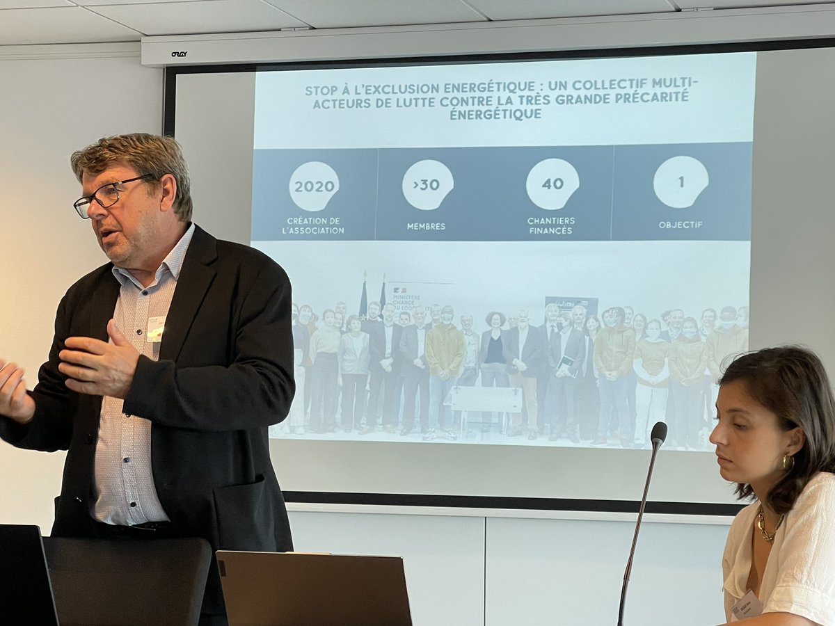 Florence Presson 🐞🌳🐝♻️🌍 (@scx_flo) on Twitter photo Le séminaire de l’association #StopExclusionEnergétique débute avec le discours de #BernardSaincy & <a href="/GillesBerhault/">Gilles Berhault</a>
<a href="/Ville_de_Sceaux/">Ville de Sceaux</a> <a href="/Montfermeil_off/">Ville de Montfermeil</a> & @GdParisGdEst sont représentés
Le projet #TerritoireZeroPrécarité au ♥️ du séminaire
#StopExclusionEnergetique Le séminaire de l’association #StopExclusionEnergétique débute avec le discours de #BernardSaincy & <a href="/GillesBerhault/">Gilles Berhault</a>
<a href="/Ville_de_Sceaux/">Ville de Sceaux</a> <a href="/Montfermeil_off/">Ville de Montfermeil</a> & @GdParisGdEst sont représentés
Le projet #TerritoireZeroPrécarité au ♥️ du séminaire
#StopExclusionEnergetique