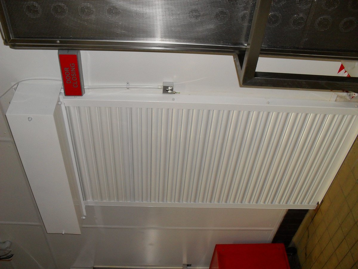 RollerShutterUK's tweet photo. Westwood Security Shutters Ltd Fire Shutter fitted in central London this week.
Our Fire Shutters are CE Marked &amp; Certified to Latest Standards EN 13241 &amp; EN 16034:2014. E60, E90, E120 &amp; E240 Fire Integrity Ratings. https://t.co/F2T51aqxTX
