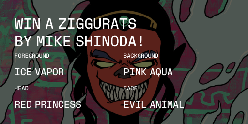 Founded by <a href="/mikeshinoda/">Mike Shinoda</a> (who you may know from <a href="/linkinpark/">LINKIN PARK</a>), Ziggurats is the first generative NFT mixtape - bringing together art and music on the @Tezos blockchain.

For the second of our NFT giveaways, we’re giving away 2 Ziggurats.

T&amp;C: bit.ly/3N4PqTQ