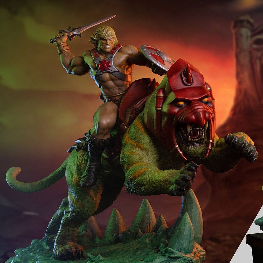 MovieFigures's tweet photo. Whoa! Sideshow &amp; Tweeterhead have announced this epic He-Man &amp; Battle Cat Maquette. See more &amp; pre-order at: https://t.co/z8AhTXLTS3

#he-man #sideshow #tweeterhead https://t.co/q7EA6QtsBM