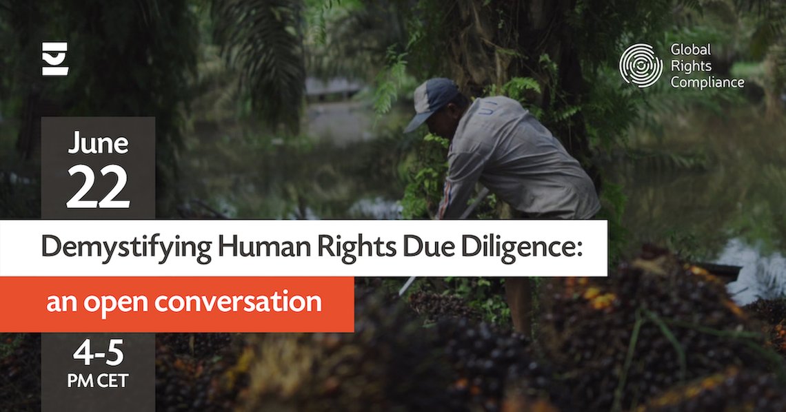 Yesterday, GRC and Earthworm Foundation hosted an informative and enlightening open conversation, moderated by Charlotte Opal (Ef), with Wayne Jordash QC, Yann Wyss (Nestlé), Sylvain Cuperlier (Pladis) and Karl Yan Quek (Ef) on the demystification of human rights due diligence.