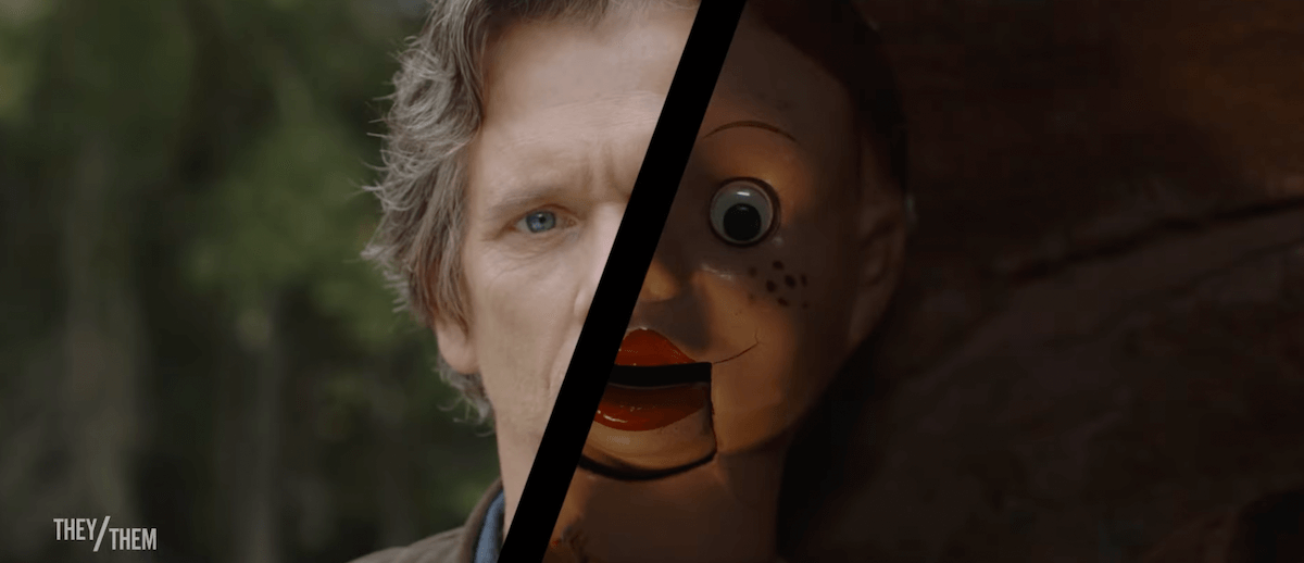 gayit's tweet photo. They/Them, primo inquietante trailer per l'horror sulle teorie riparative https://t.co/i6ZF17dyrN #FilmLgbtq #TeorieRiparative https://t.co/A029Mygvuj