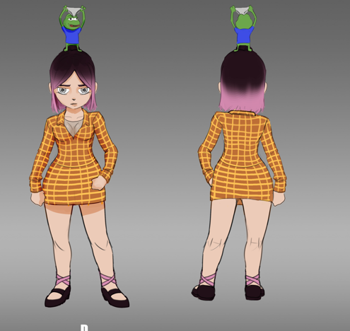 B_F_Party's tweet image. Rough 2D sketch design. 

Future cosmetic drop. Get the panty pepe.