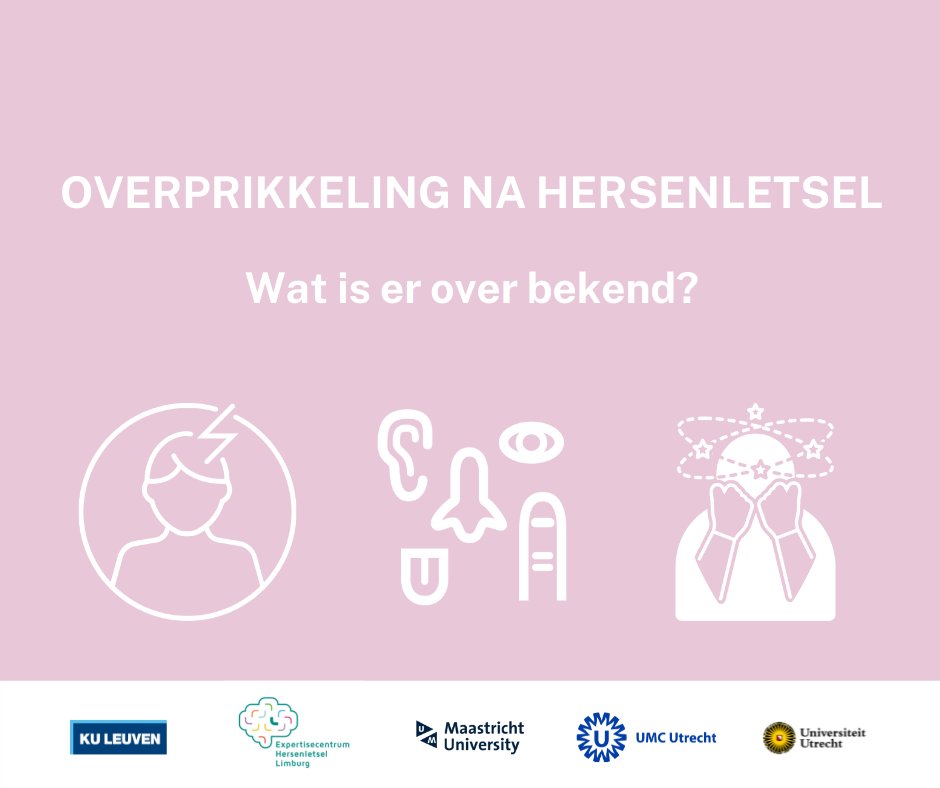 HellaThielen's tweet photo. 23 juni is de Dag van de Overprikkeling. 

Overprikkeling komt vaak voor bij mensen met een hersenletsel. 

Wat weten wij momenteel over overprikkeling na hersenletsel? Download onze infographic via: 
https://t.co/hRBnLn1vnd

@PPW_KULeuven @neuropsylab @MaastrichtU @UniUtrecht https://t.co/BegJyrBMIg