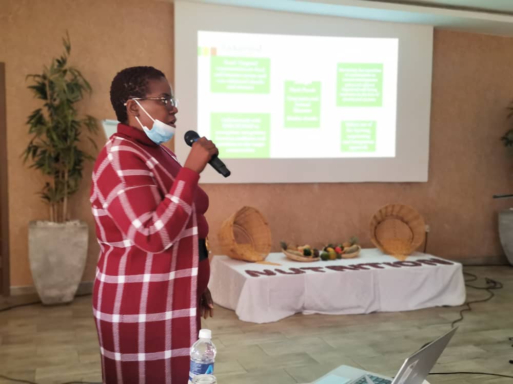 nutriactionzim's tweet photo. Fungai Gutusa-effective approaches in Integrating nutrition and resilience #ECRAS. ECRAS goal enabling communities to resist shocks and stresses #nnle,@UNICEFZIMBABWE, @ZRBFZIM,@YanayaLifestyle https://t.co/LLOH9356ZM