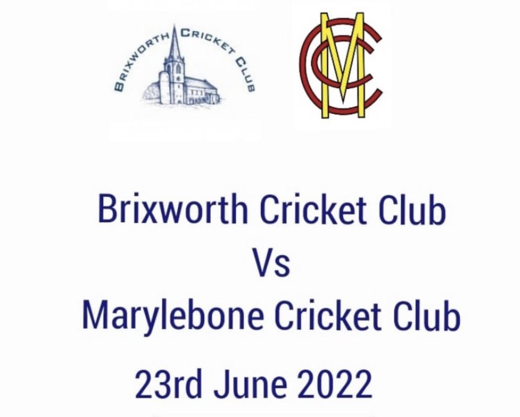 Brixworth Cricket Club (@brixworth_cc) on Twitter photo Don’t forget we are hosting <a href="/MCCOfficial/">Marylebone Cricket Club</a> today as part of our 175 years of cricket celebrations 🏏🍾
The game will be starting at 11:30, the bar will be open, everyone welcome 🥳
#Cricket #Village #Brixworth #Northants #175Years Don’t forget we are hosting <a href="/MCCOfficial/">Marylebone Cricket Club</a> today as part of our 175 years of cricket celebrations 🏏🍾
The game will be starting at 11:30, the bar will be open, everyone welcome 🥳
#Cricket #Village #Brixworth #Northants #175Years