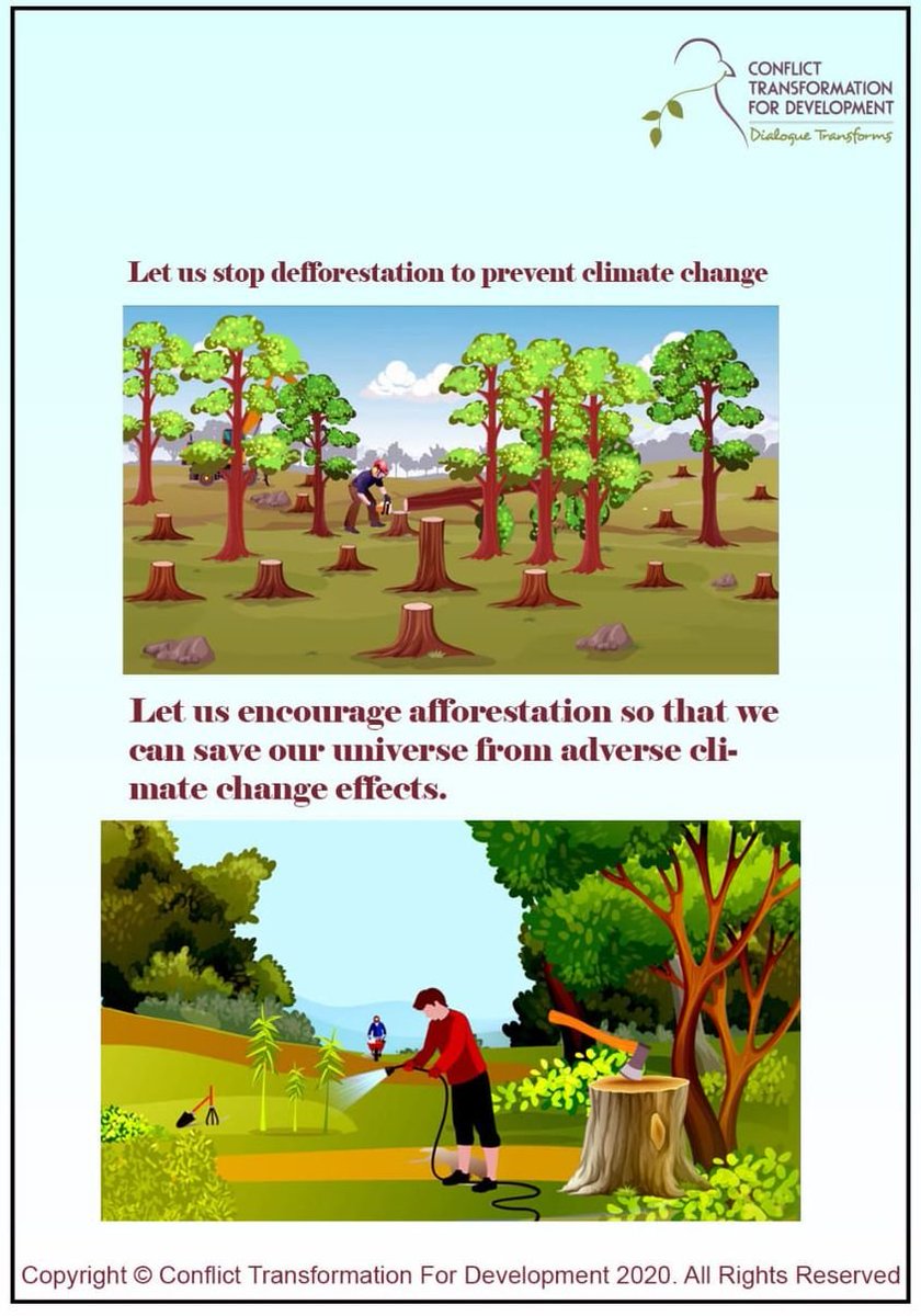 #ProtectMotherNature, if you think trees are not important, compare walking in a a field without trees and one with trees during scorching sun, which one gives life?
@UNEPssc @foe_us @johangelych @bartelafric