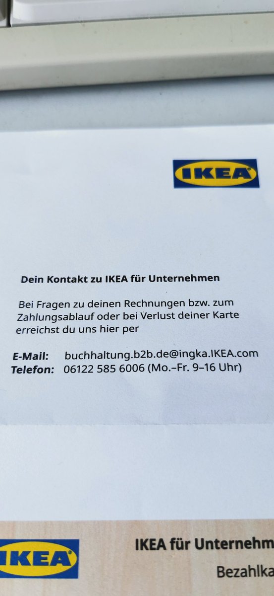 holgerzinn's tweet photo. Hey, @IKEA @IKEA_Presse, das ist jetzt euer Ernst? Will man die angegebene Nummer anrufen, kommt die Mitteilung, daß die Nummer nicht vergeben ist.
Macht was, damit ich wieder einen guten Eindruck von euch habe. In letzter Zeit ging eigentlich alles schief. #Ikea https://t.co/Bw20JJCr0D