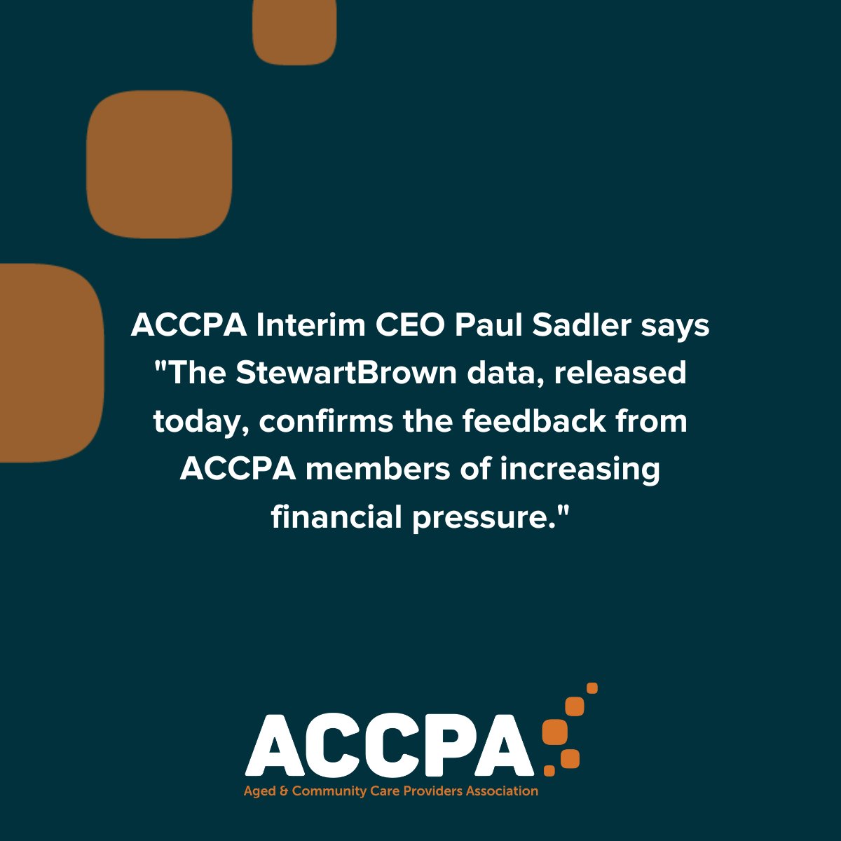 #Agedcare providers are facing growing financial pressure according to the latest StewartBrown figures which show more than two-thirds of providers are operating at a loss. An average operating loss of $12.85 per resident per day.
Read more &gt; bit.ly/3xKUkjn