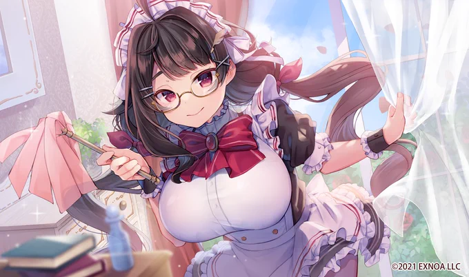 【告知】『エンジェリックリンク』にて「★1 ペネムエ(ミニスカ)」のイラストを担当させていただきました!現在開催中のイベントで手に入るようです👓よろしくお願いします!
https://t.co/iz804Zru2K

#エンジェリックリンク #エンクリ 
