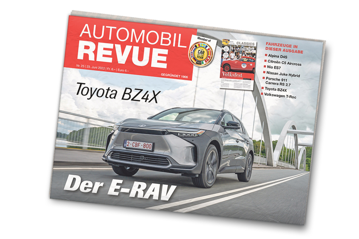 AUTOMOBIL REVUE Nr. 25/2022: Toyota BZ4X – Citroën C5 Aircross – Ferrari – Flux Mobility – Mille Miglia mailchi.mp/automobilrevue…