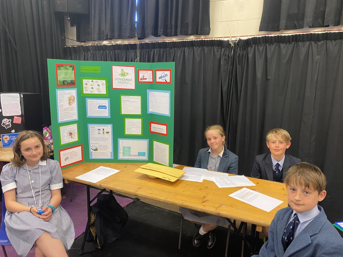 Greshams_School's tweet photo. Our Prep pupils had a great time at the Year 6 Science Fair and they were able to learn a lot from the different displays #spacetoexplore https://t.co/CF1fWLjTyZ