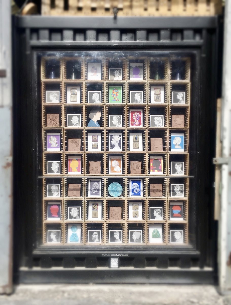 potteriestiles's tweet photo. #ThePotteries #ProfilePortrait Winkhill Mill
View from Swan St #StokeOnTrent today & Friday tomorrow 10am - 3pm. Saturday 10am - 1pm
Inspired by local #CreativeHero Arnold Machin's iconic Queen's Head stamp image (ceramic sculpture): https://t.co/BTMfCIglVK #CreativeJubilee https://t.co/jkxVg8HVoT
