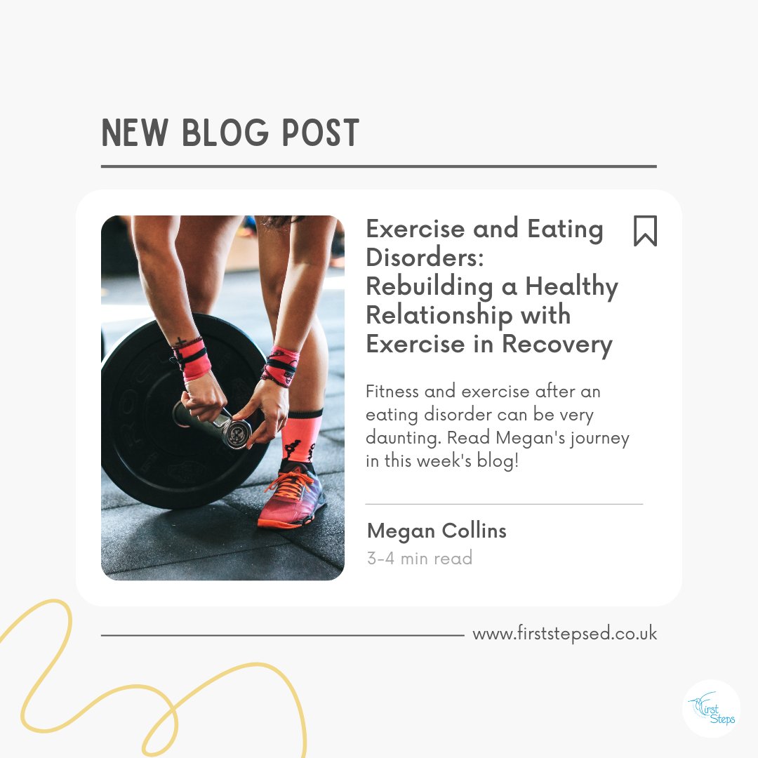 FirstStepsED's tweet photo. The challenge when reestablishing your relationship with exercise is recognising the benefits of exercise, without triggering a relapse.
In this week's blog, Megan talks about her experiences... https://t.co/3p1ybSTRaE

#EatingDisorderBlog #AnorexiaStories #CompulsiveExercise https://t.co/vFNK4YhfpG