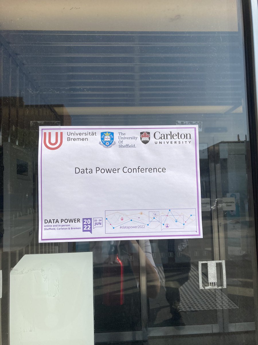 fratczak_monika's tweet image. Day 2 of #DataPower2022 started! 

(TeamSheffield)