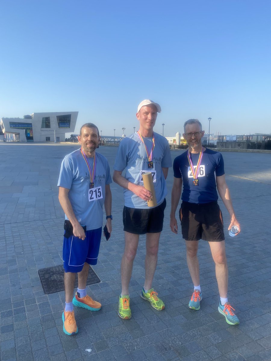 BNOSofficial's tweet photo. What a way to start the 2nd day at #BNOS2022. Some of our fun run finishers #Liverpool https://t.co/28l4fLO4pL