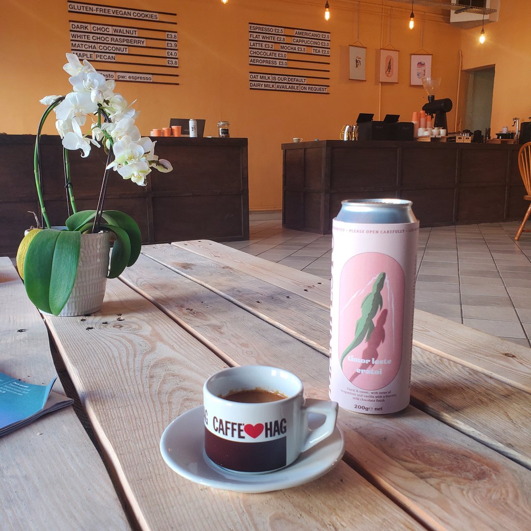 That's us open for the rest of the week folks, come try our featured coffee of the week, the Eratoi from East Timor on espresso and Aeropress!

.
.
.
.
.
#specialtycoffee #scottishcoffee #ethicalcoffee #coffeeroaster #bettercoffee #coffee #supportsmall #supportsmallbusiness #home