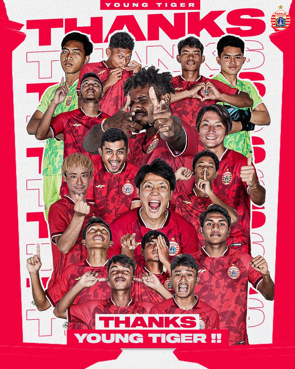 Dua pertandingan di Piala Presiden 2022 telah dijalani MACAN MUDA untuk menambah jam terbang di level tertinggi. Apresiasi dan terima kasih atas perjuangan para talenta muda Persija Jakarta 👆🔴

Terus berproses, YOUNG TIGER‼️

#PialaPresiden2022 #BelieveIn12 #PersijaJakarta
