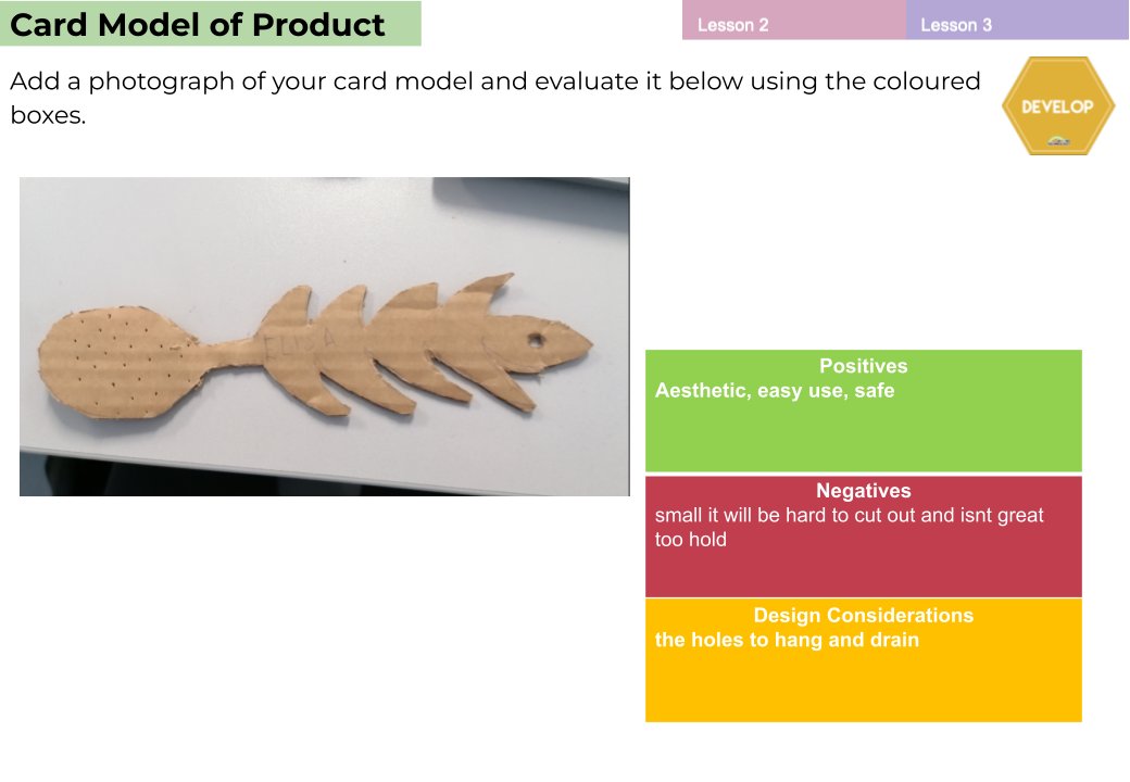 Mr_Hill_DT's tweet image. Another spectacular portfolio page from Elisa S (7Shakespeare), documenting her final product, from card model to fully working product. A huge well done 🌟

#prototype #cardmodelling #productdesign