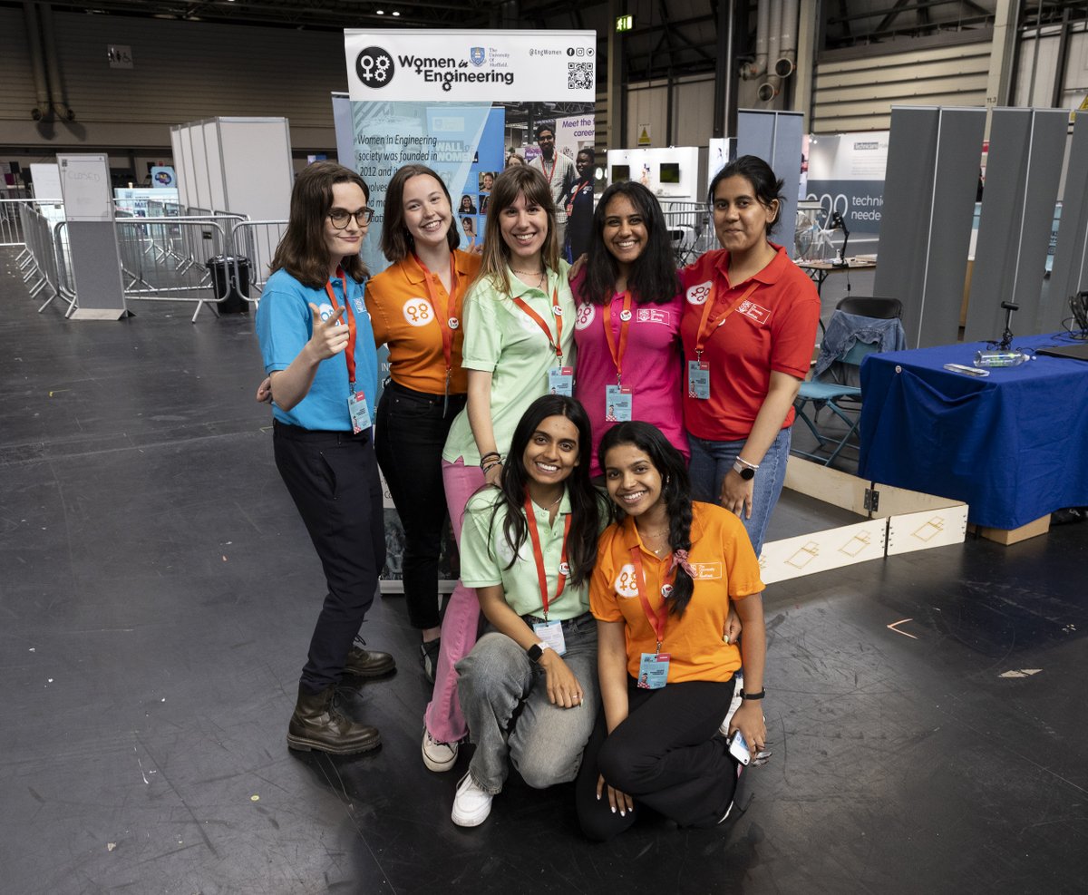 It's easy to celebrate International Women in Engineering Day at the #BigBangFair - come and meet these inspiring engineers on the Women in Engineering stand! #INWED2022