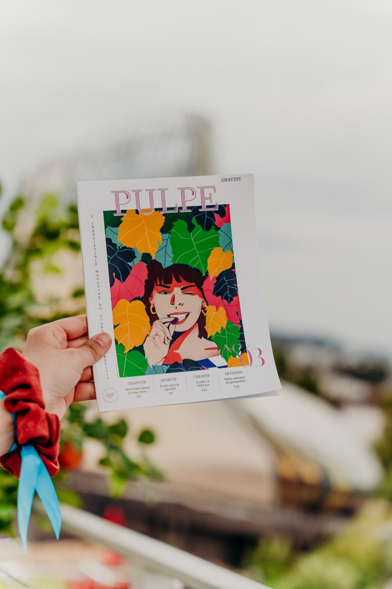 MarionPargade's tweet photo. Il est là, il est beau, le 3ème numéro de Pulpe, le magazine du vignoble bordelais, dès aujourd'hui sur @BordeauxFeteVin et très bientôt dans toute la Métropole ! #Pulpe #Bordeauxwinetrip #Bordeaux #Vinsdebordeaux #Winelovers https://t.co/TAroTrQz1v