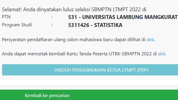 studywithilham's tweet image. alhamdulillah keterima di pil2