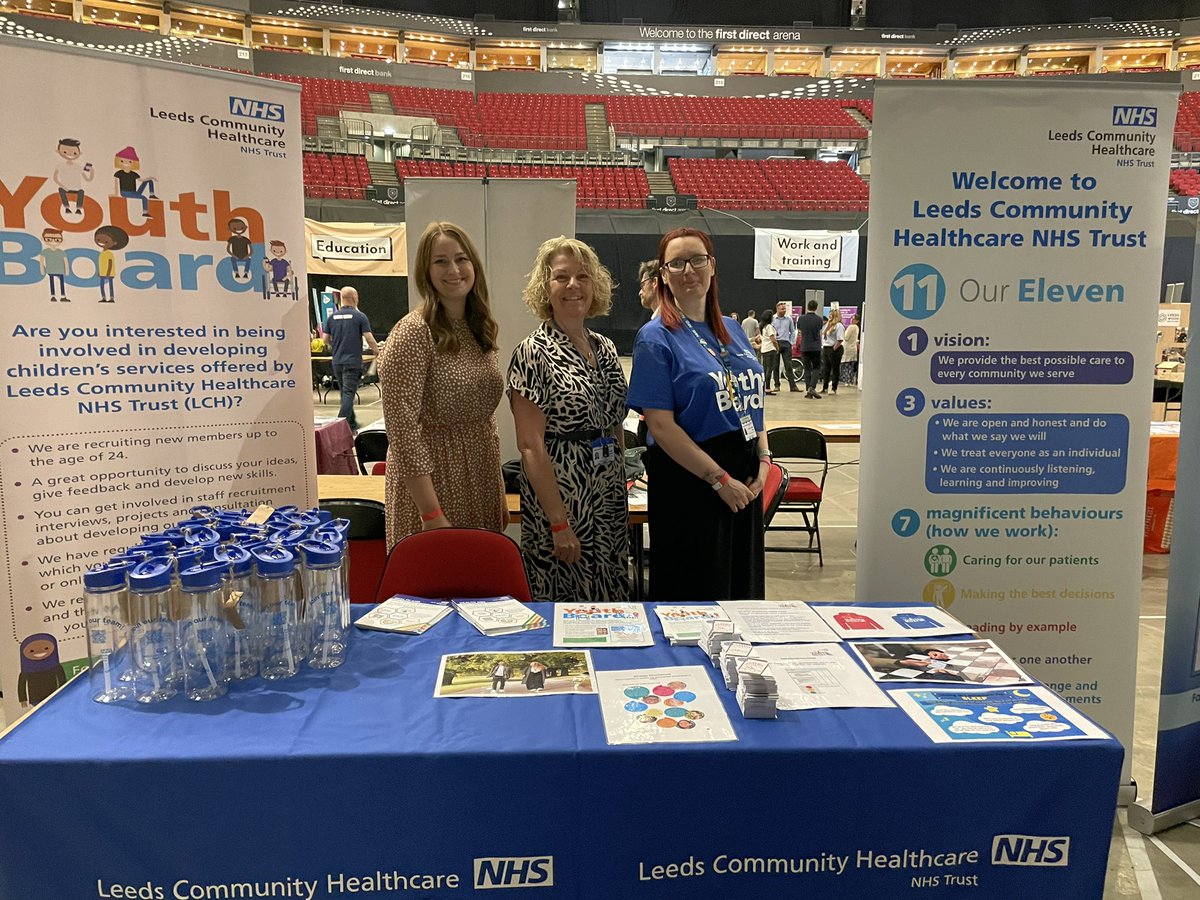 cressey_hannah's tweet photo. Looking forward to meeting our future workforce today at the Special Educational Needs Event ⭐️ @collettemjsmith @A_manda_Jackson #LCHYouthBoard @Chris_Lake1 #firstdirectarena #SendEvent https://t.co/LNDyvus004