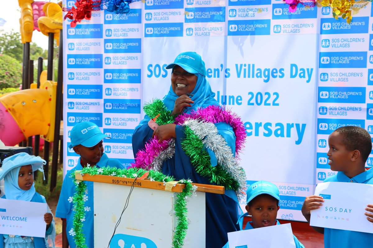 SOSCVSomalia's tweet photo. The beautiful #SOSDay commemoration ceremony is currently happening at SOS Children's Village Mogadishu, Somalia. https://t.co/tnCtDS2nfH