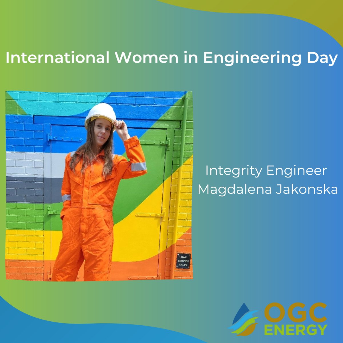 ogc_energy's tweet photo. #womeninengineeringday

We are proud to have you on our team, Magda! 🤩 https://t.co/gsgja0P29O