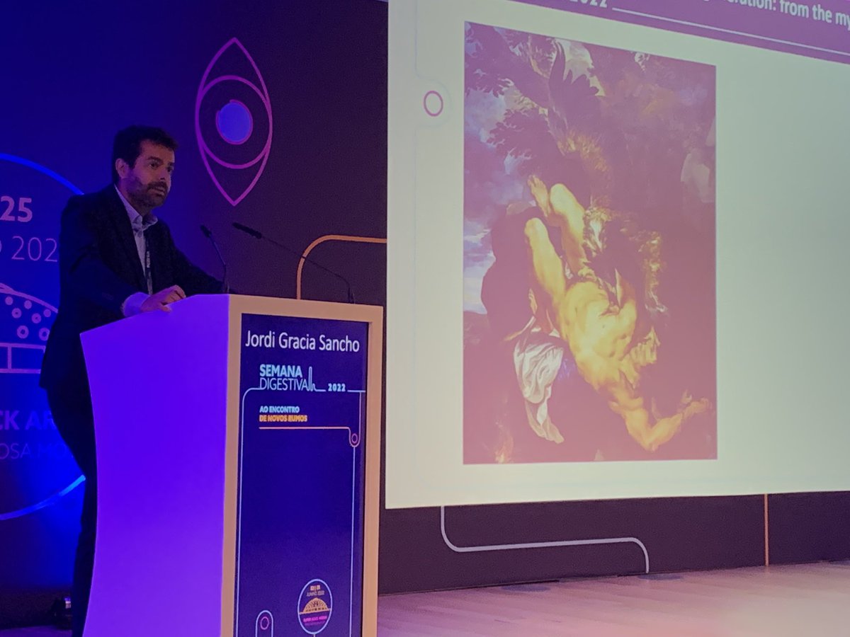 joostphdrenth's tweet photo. Liver regeneration during #semanadigestiva in @SuperBock arena @JSGracia delivering his talk in 🇪🇸 language ✅ well understood by 🇵🇹 audience 🙏 love Europe 👉🏽 as a Dutch citizen, I will use 🇬🇧 @JosPresa3 @CUBEROlab @RocioGallegoD @jaumebosch9 #LiverTwitter https://t.co/tXuqxgIPd3
