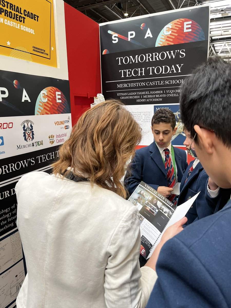 MerchiAcademic's tweet photo. Runner Up Junior Engineer for our phenomenal @EDTScotland Bronze @IndustrialCadet team! 👏🏼
Huge thanks to @BigBangUKSTEM and @thenec for hosting a really excellent event celebrating all things STEM. We can’t wait for next year!
What a great year for team Pathfinder 🚀🌎 #proud https://t.co/hTUgiqDaqn