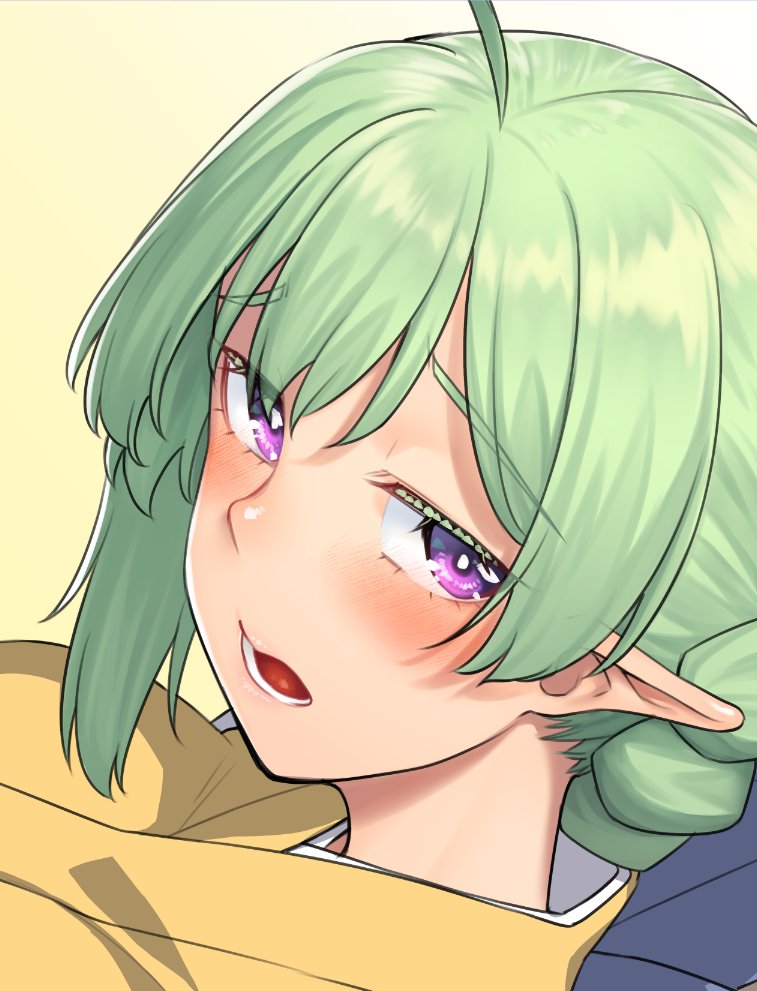 お顔だいたい終わり 