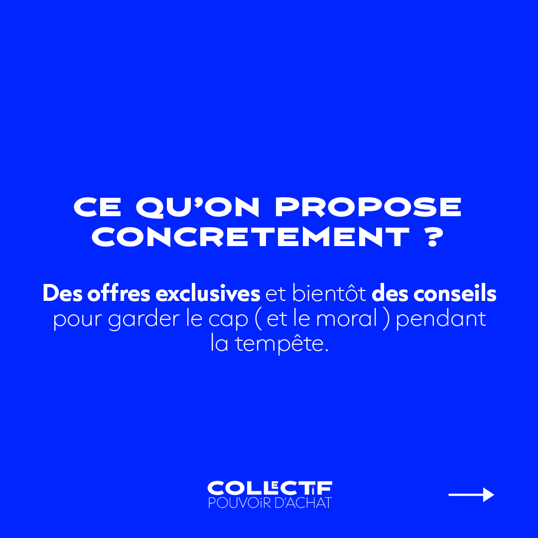 beelly_co's tweet photo. ON REJOINT LE COLLECTIF POUVOIR D’ACHAT 🔥
Nos 3 commandements :
💪Subir ton quotidien, tu ne vivras plus
🚀Préparer tes projets futurs, tu ne t’empêcheras pas
✨Profiter des kiffes de la vie, tu continueras
Découvrez dès maintenant nos offres ici : https://t.co/njsfcdowGz https://t.co/mnxei3jvFK